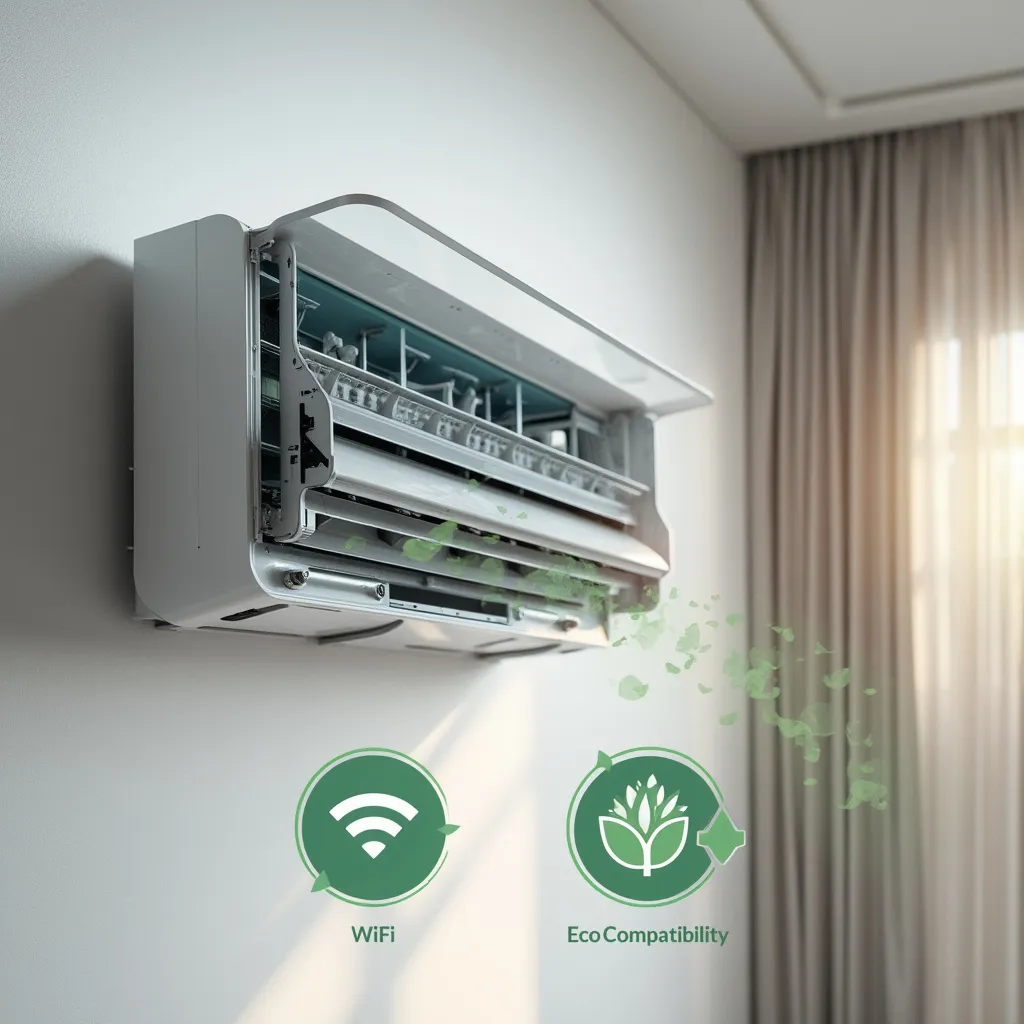 Moderno condizionatore con tecnologia Inverter